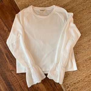 Roolee top detailed sleeve